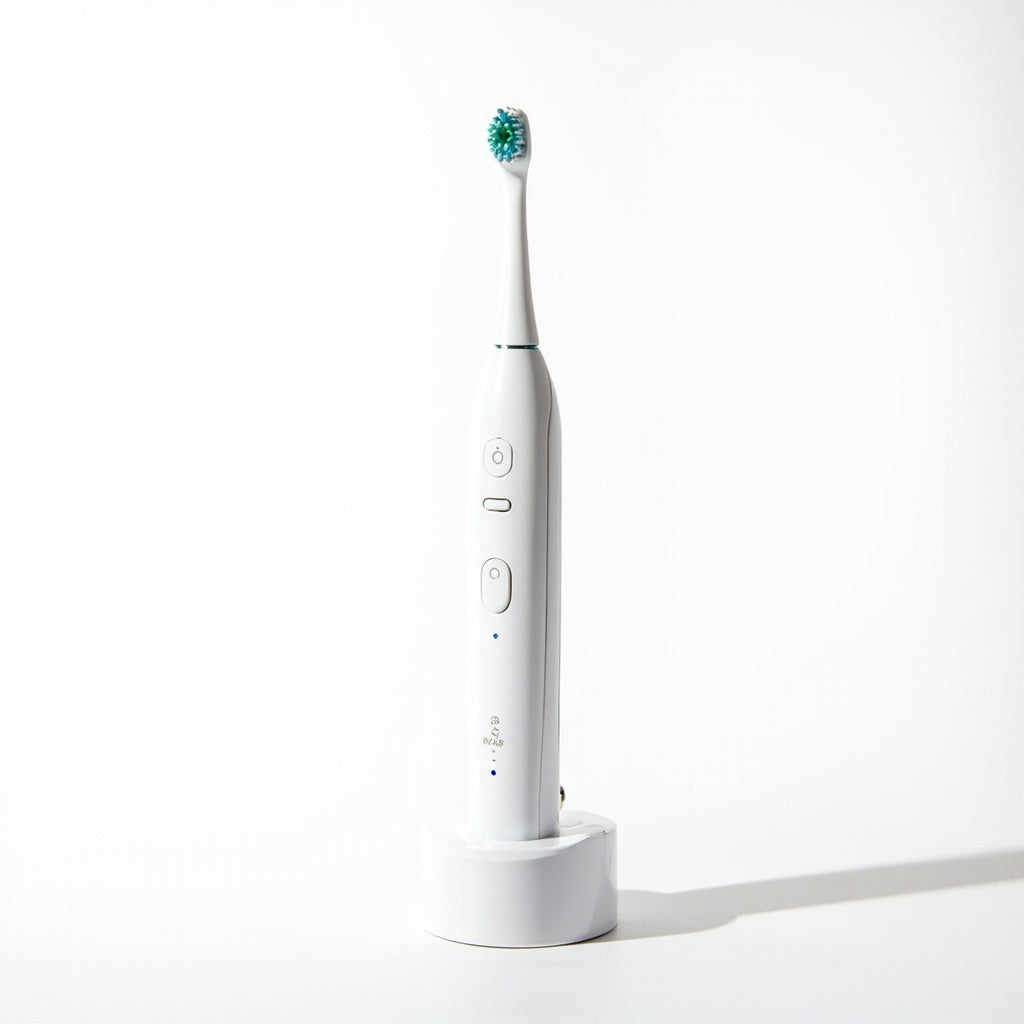IPX8 Waterproof Electric Toothbrush with UV Sanitizer