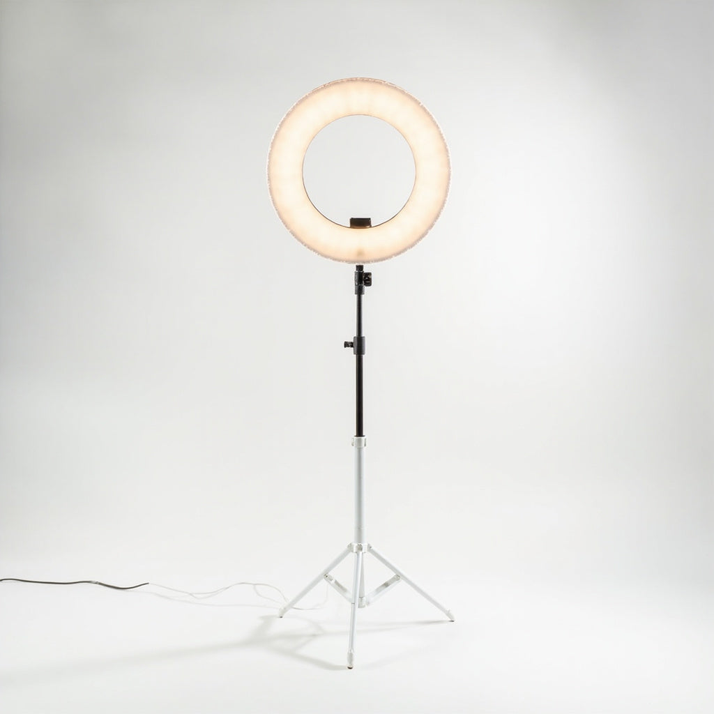 LED Ring Light 18 inch - Tripod Stand YouTube TikTok Live Stream Kit