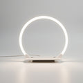 LED Clock Table Lamp - USB Dimmable Desk Light with Alarm
