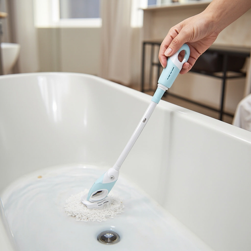 Portable Electric Spin Scrubber - 3 Speed USB Rechargeable