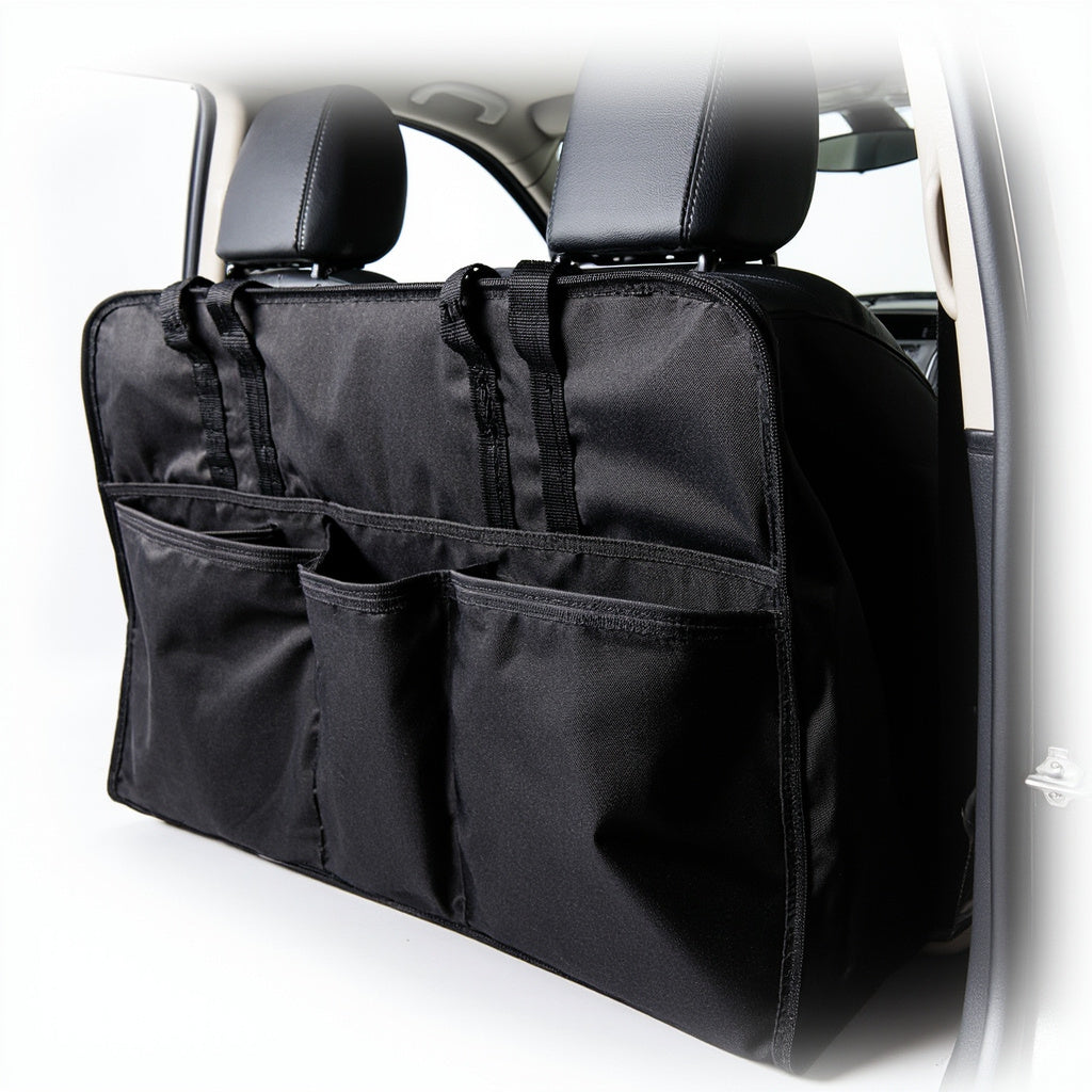 Car Storage Bag Seat Back Organizer - Multi-Pocket Waterproof Car Organiser