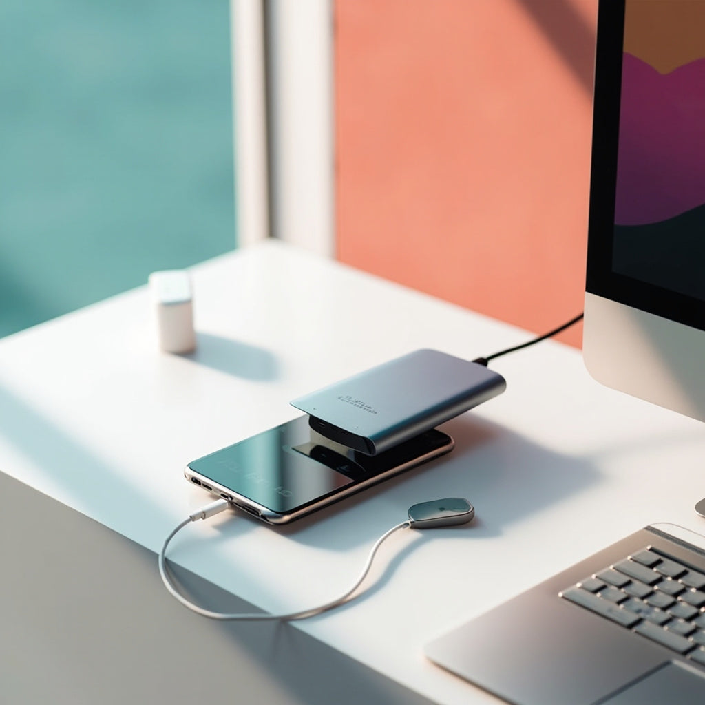 20000mAh Magnetic Power Bank - MagSafe Wireless + USB-C Fast Charge